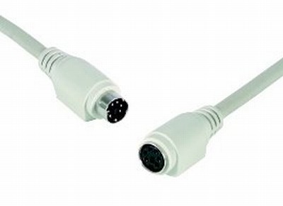 MiniDin Male to Female Extension cable